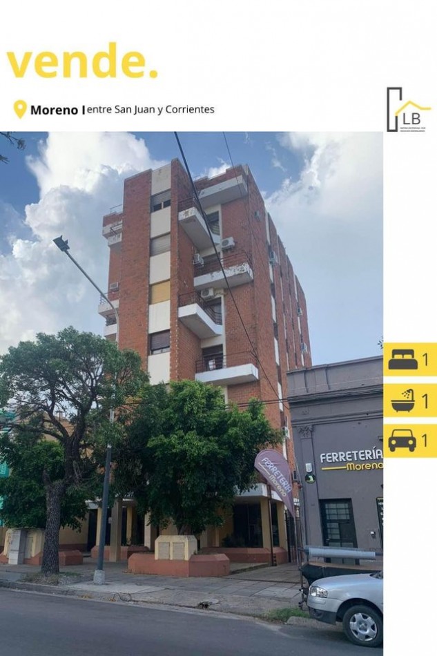 DEPARTAMENTO AMOBLADO EN VENTA ZONA PARQUE